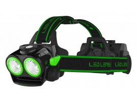 Фонарь LED Lenser XEO 19R Black-Green, заряжаемый 